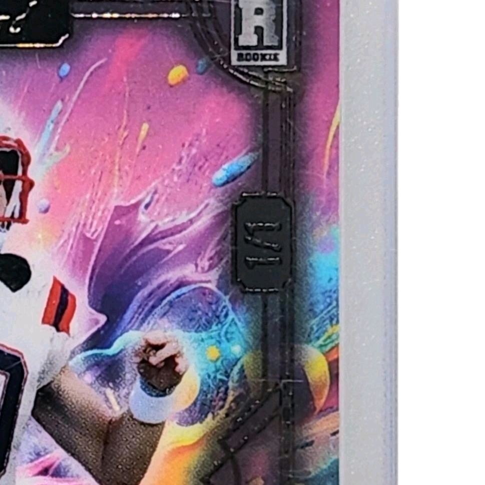 Drake Maye New England Patriots 1 of 1 - 2024 Wild Card "Card Draw 5 Pink Swirl Easter Eggs" New Rookie Card