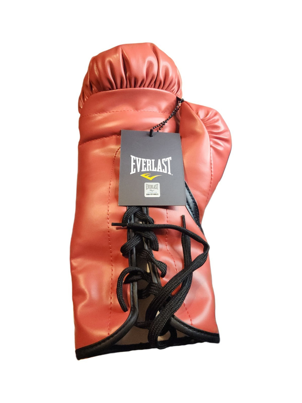 Junior Jones The "Poison" Autographed / Signed Red Everlast Boxing Glove (Schwartz Certificatified)
