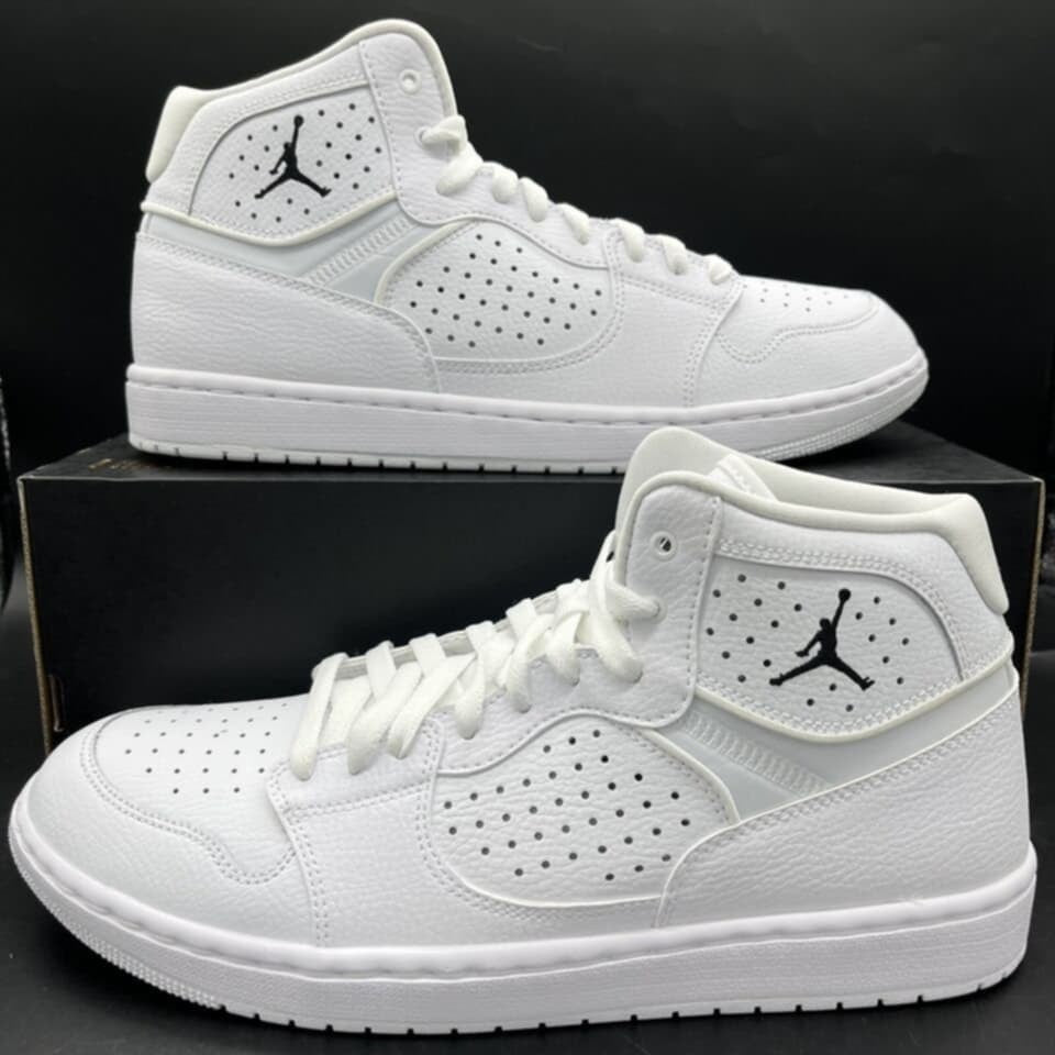 Men's Nike Jordan Access White Basketball Tennis Shoes