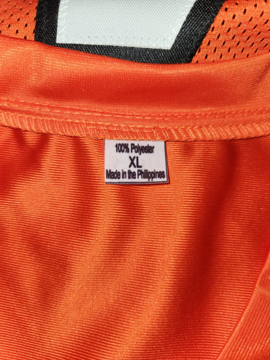 Ja'Marr Chase Bengals Signed Orange Pro-Cut Football Jersey (BAS) Hologram Sz XL