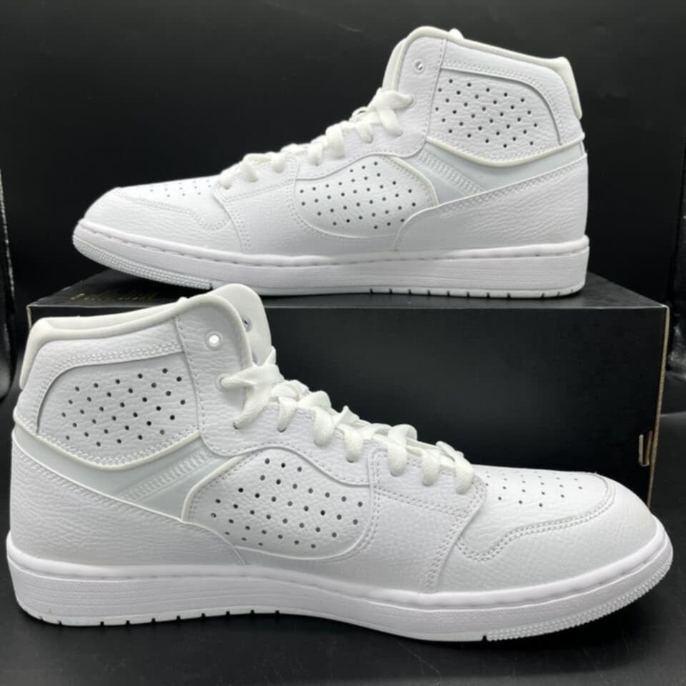 Men's Nike Jordan Access White Basketball Tennis Shoes
