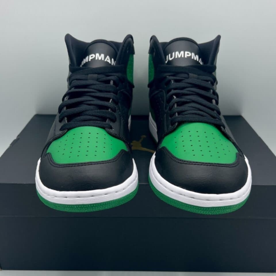 Men's Nike Jordan Access  Black/Aloe Verde-White
