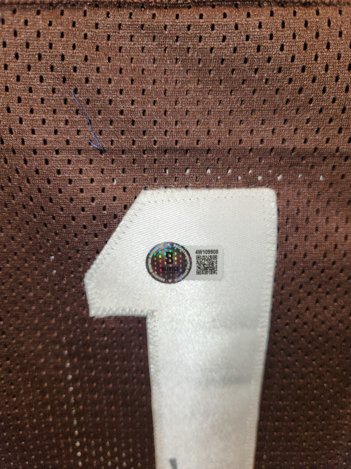 Quinshon Judkins Cleveland Browns Autographed / Signed Pro Style Fully Stitched Custom Jersey (JSA)