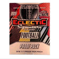 2025 Leaf Eclectic Signature Series Football Mythical 1 of 1 Proof Card Pack (1 Card per sealed pack)