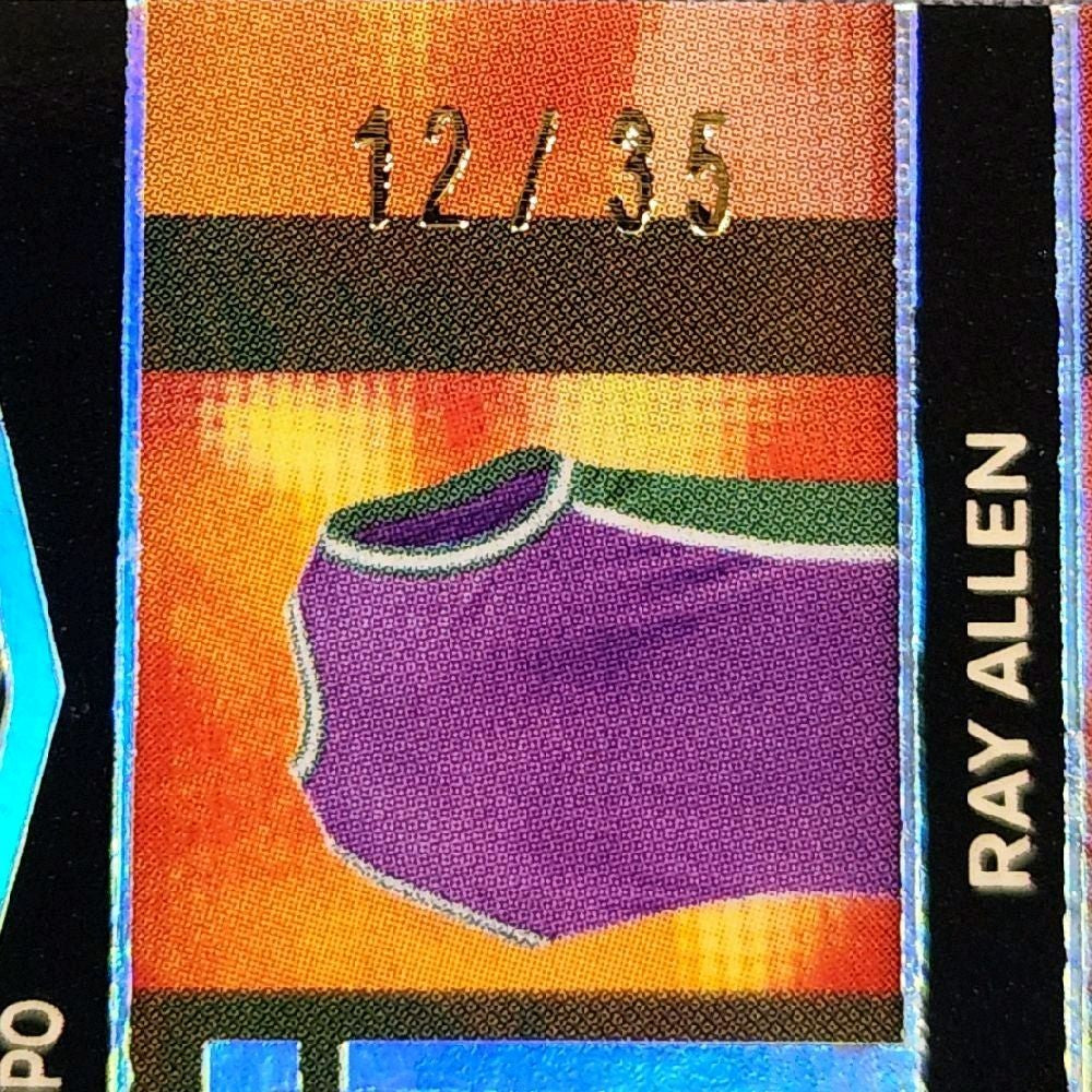 Giannis / Abdul-Jabbar / Robinson / Allen 2025 Leaf Glory Of The Game "The Franchise 4" 12/35 Quad Game-Worn Jersey Card